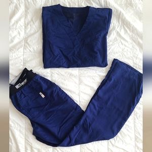 Grey's Anatomy Petite navy blue scrubs